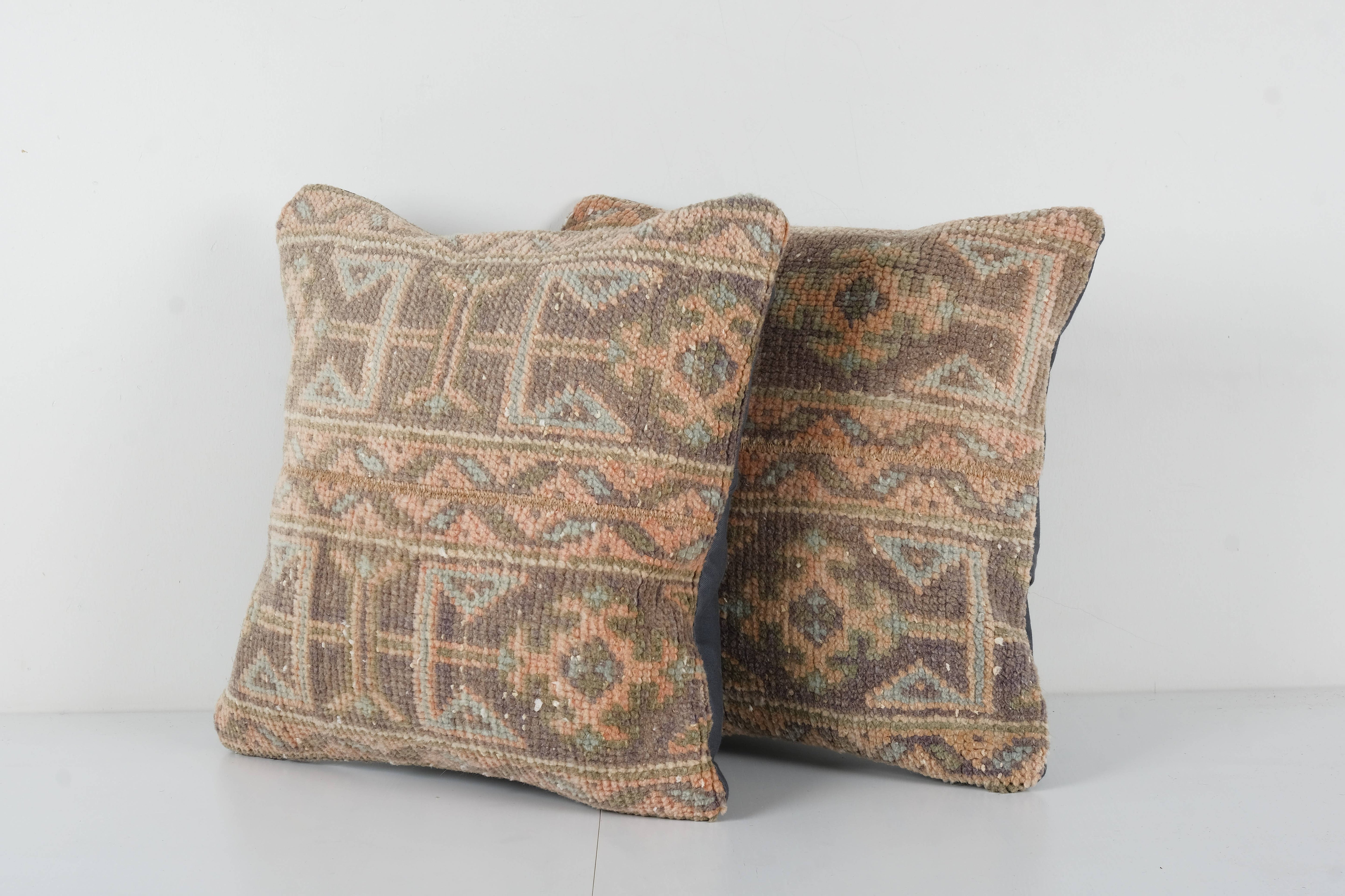 Rug Pillow Cover Set of 2 | 18'' x 18''