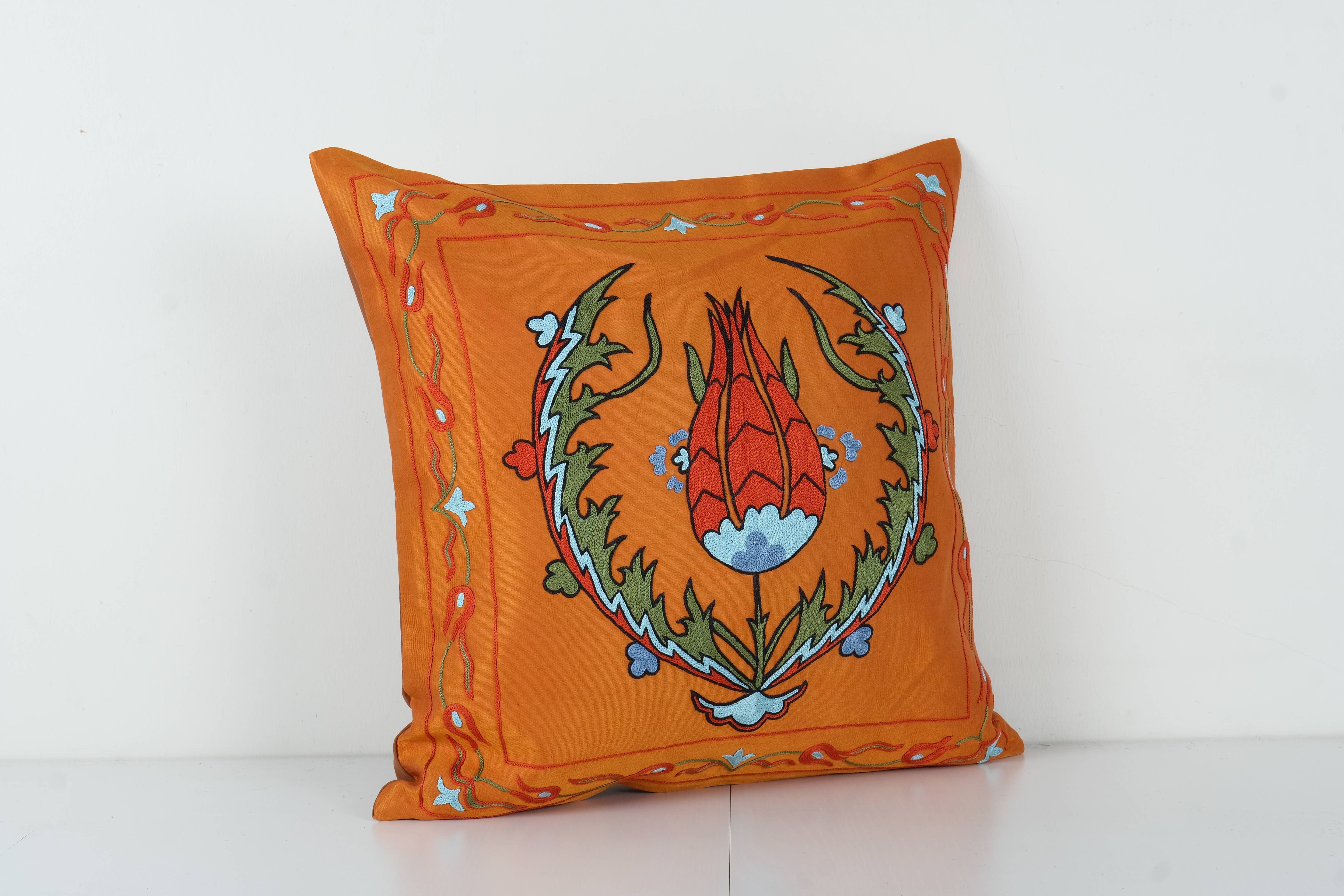 Suzani Pillow Cover | 20'' x 20''