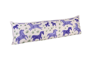 Horse Suzani Bedding Pillow Cover | 18'' x 57''