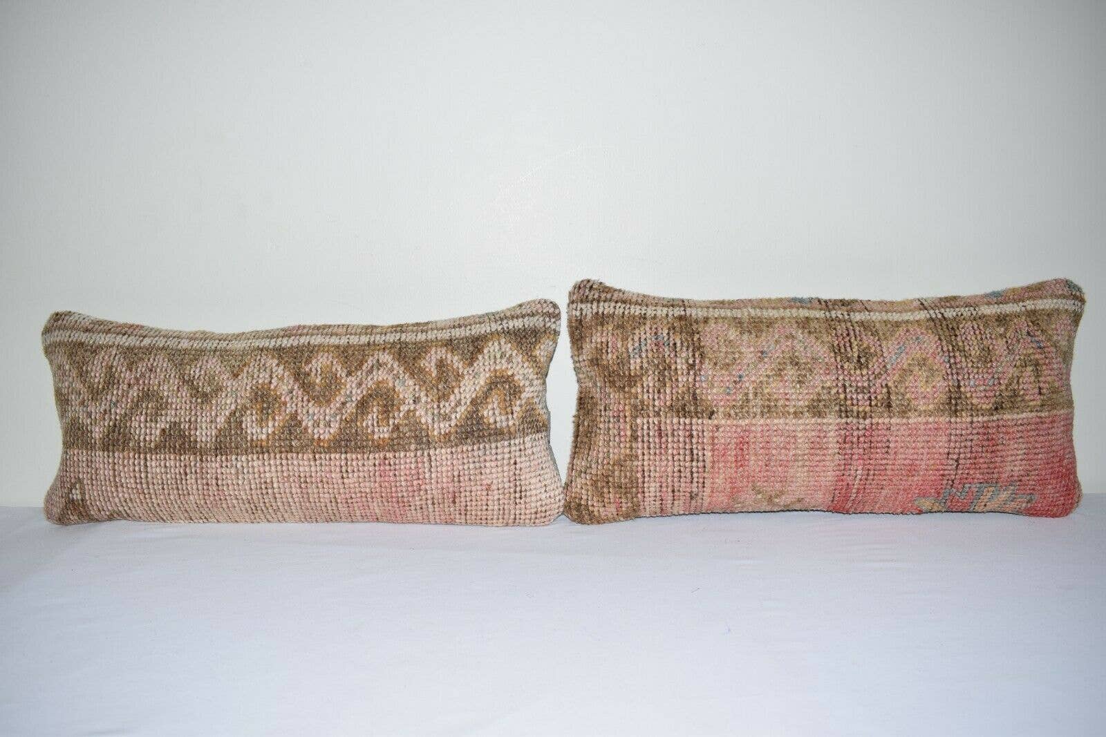 Rug Pillow Cover Set of 2 | 10'' x 24''