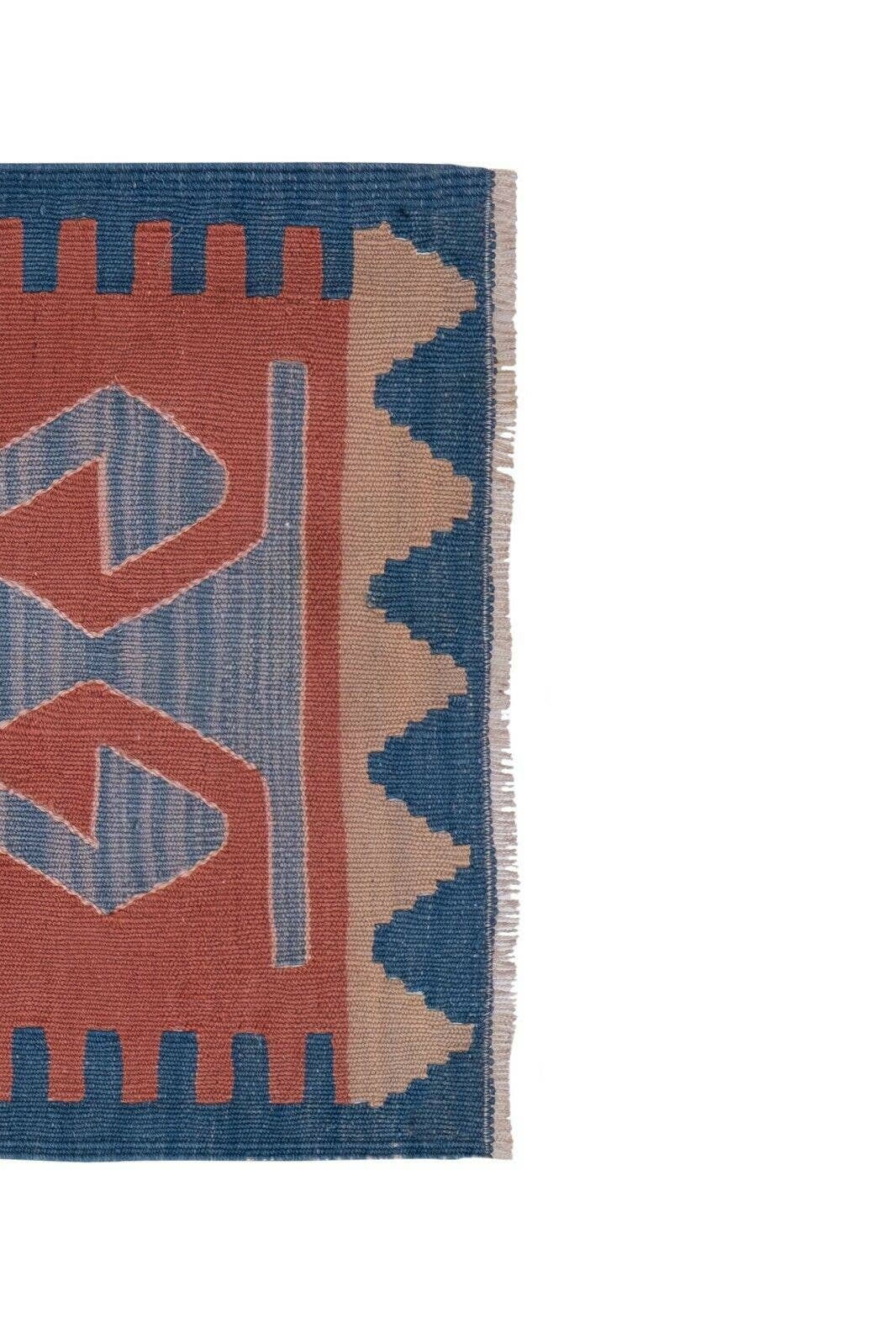 Vintage Turkish Kilim Rug 18'' x 41''