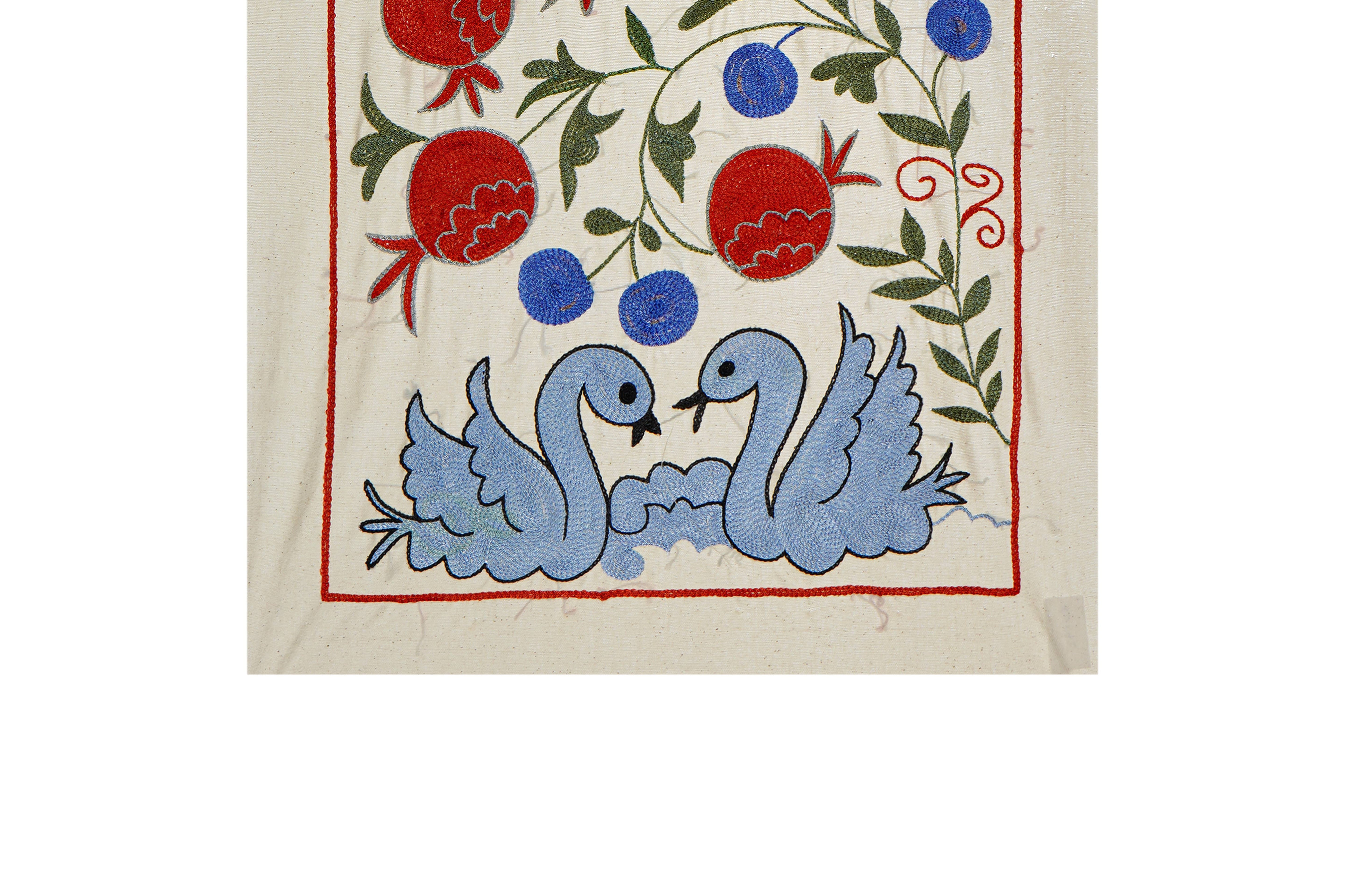 Duck Suzani Wall Hanging & Tablecloth | 20'' x 36''