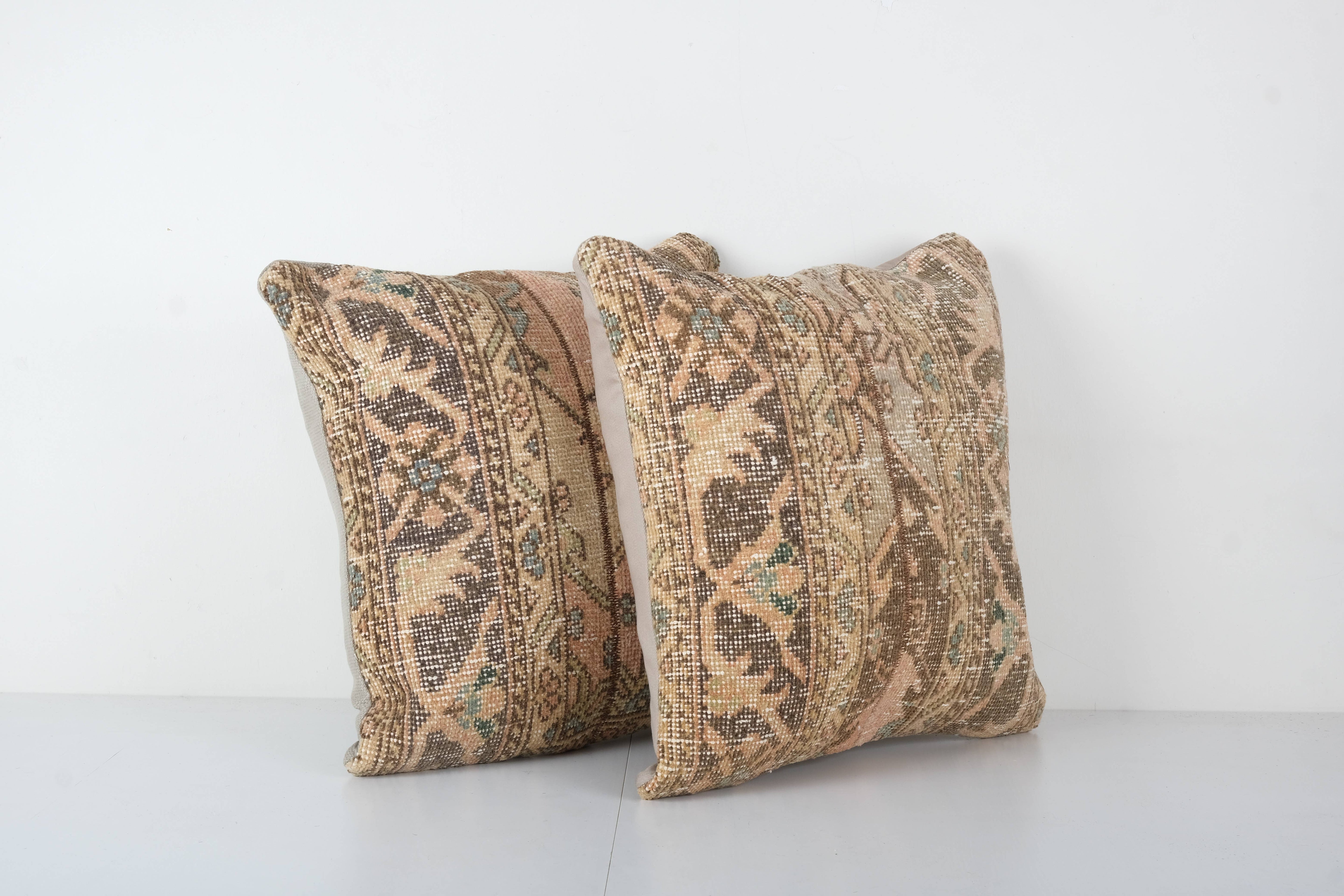 Rug Pillow Cover Set of 2 | 20'' x 20''