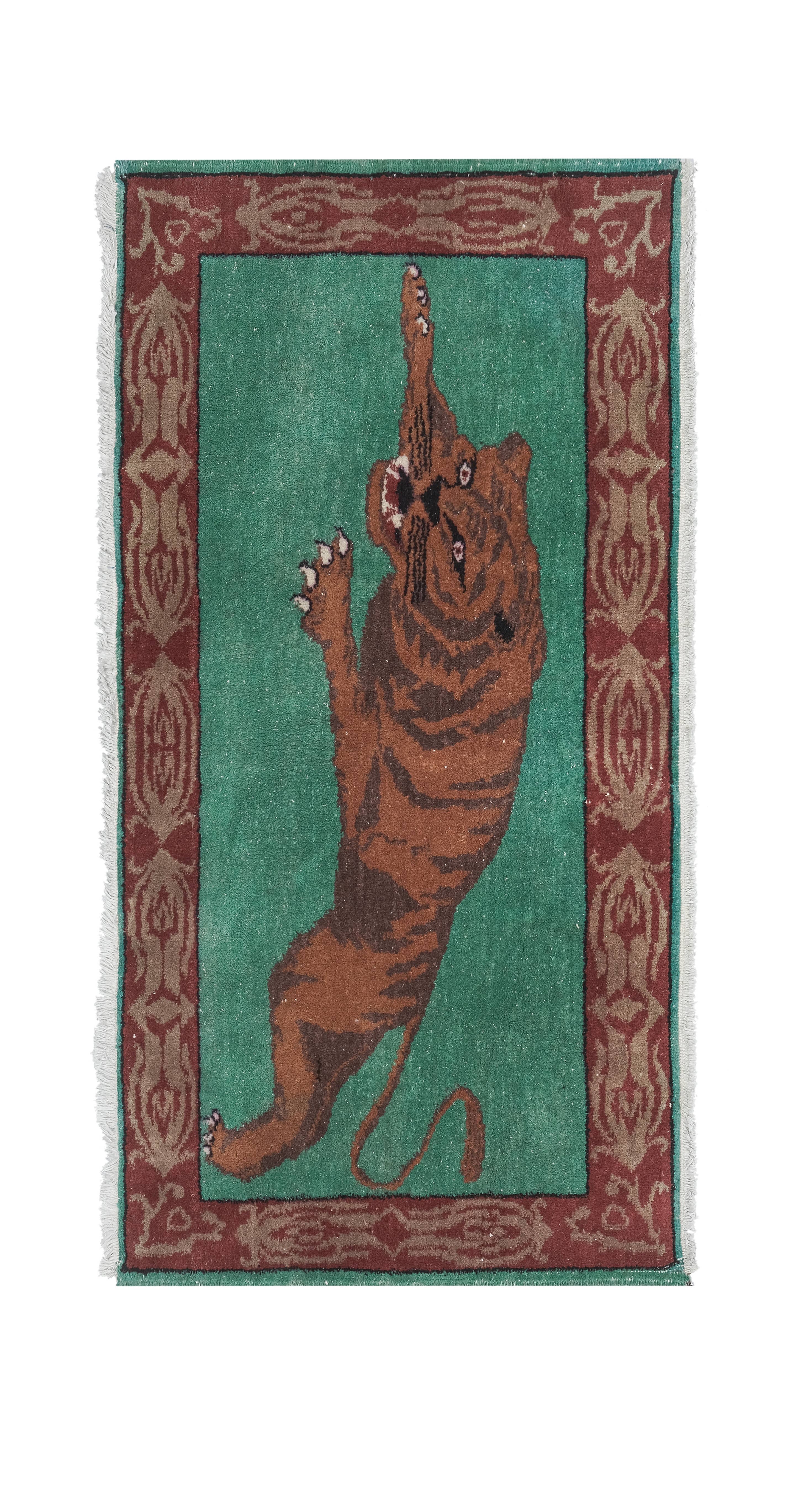 Vintage Turkish Rug 31'' x 59''