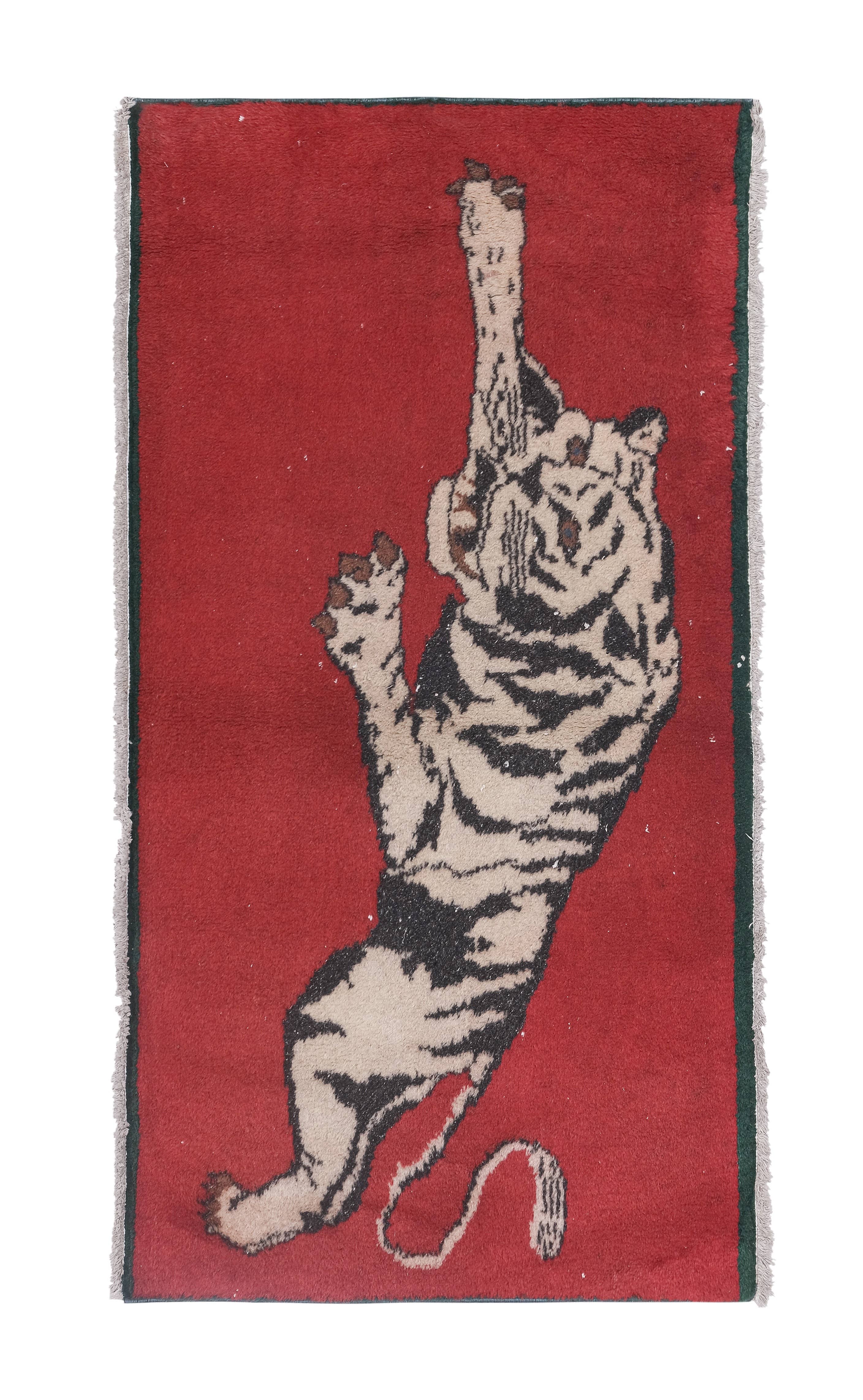 Vintage Turkish Rug 30'' x 54''