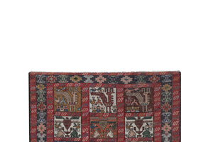 Vintage Turkish Soumac Rug 3'11'' x 6'1''