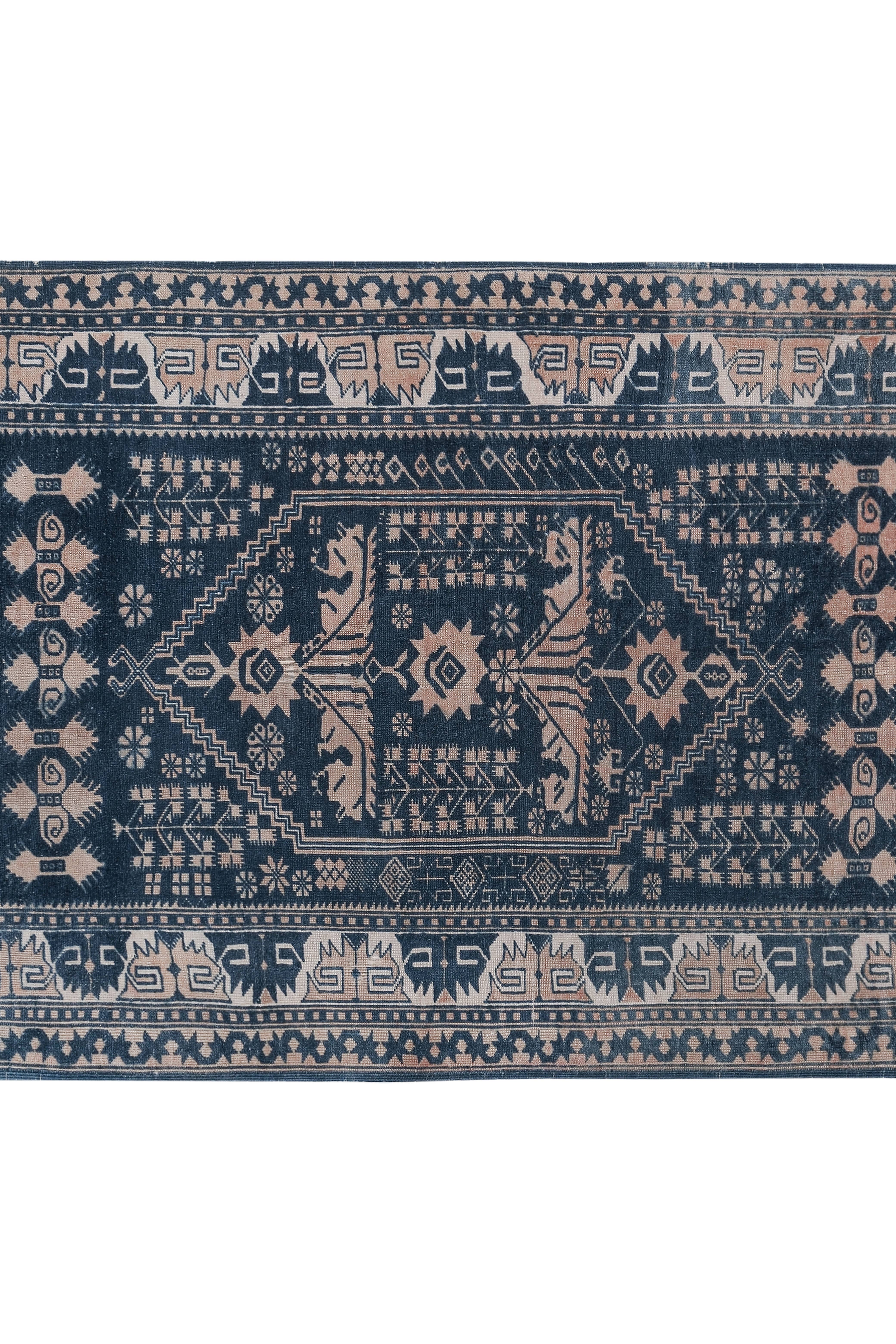 Vintage Turkish Rug 3'9'' x 5'6''