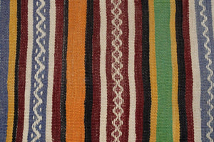 Vintage Turkish Kilim Runner 2'3'' x 10'10''