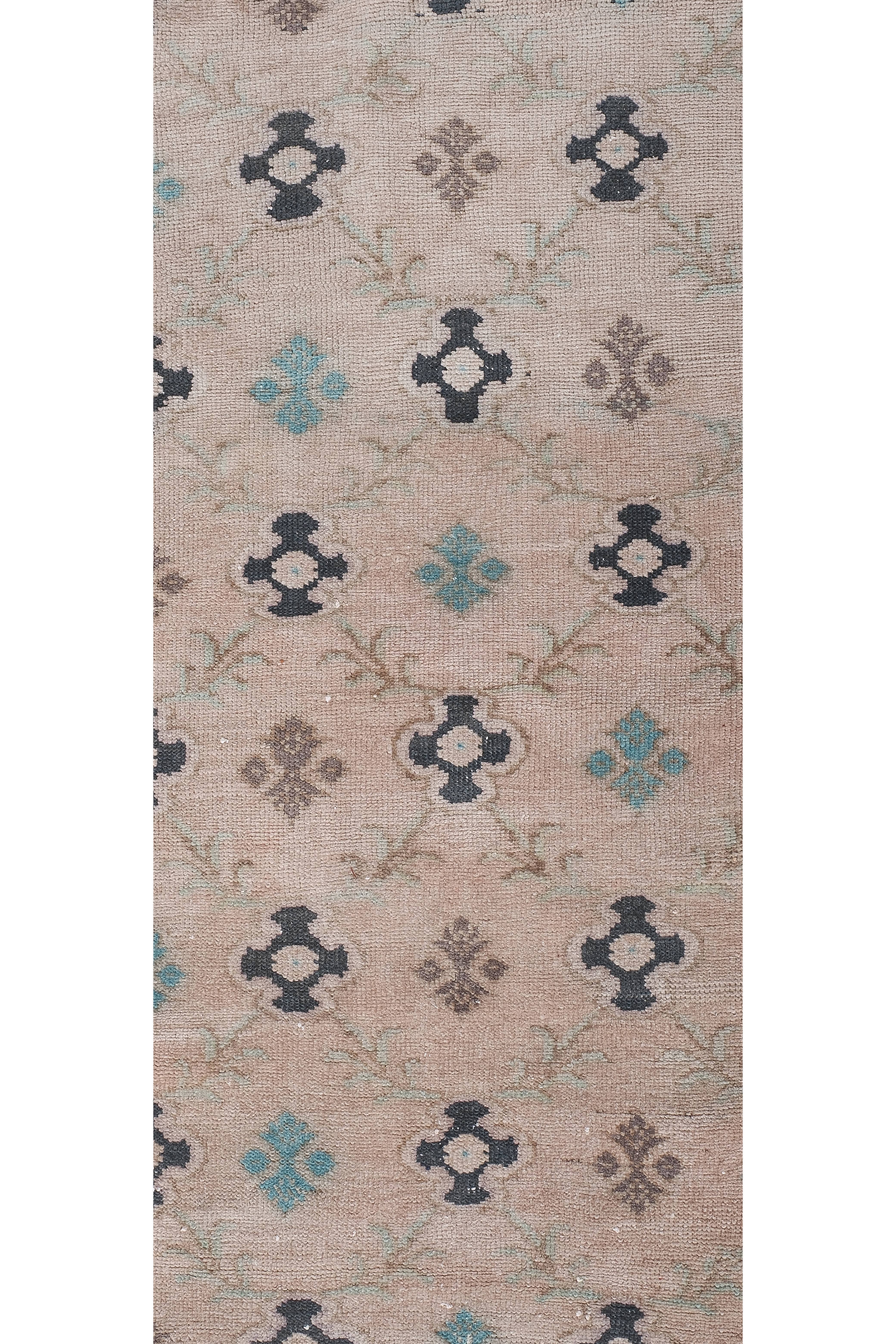 Vintage Turkish Runner Rug 1'10'' x 19'2''