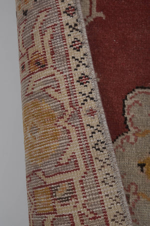 Vintage Oushak Rug 3'5'' x 7'9''