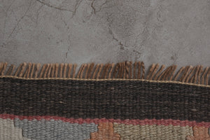 Vintage Turkish Kilim Runner 2'5'' x 20'4''