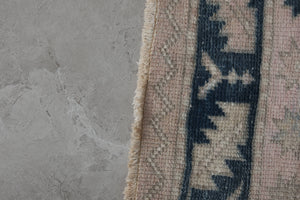 Vintage Turkish Karapinar Runner Rug 3'11'' x 12'10''