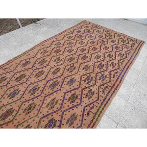 Vintage Karapinar Kilim Rug 5' x 9'5''