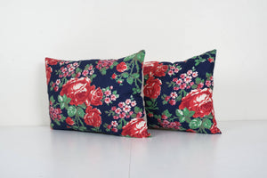 Uzbek Roller Printed Pillow Cover Set of 2 | 14'' x 24''