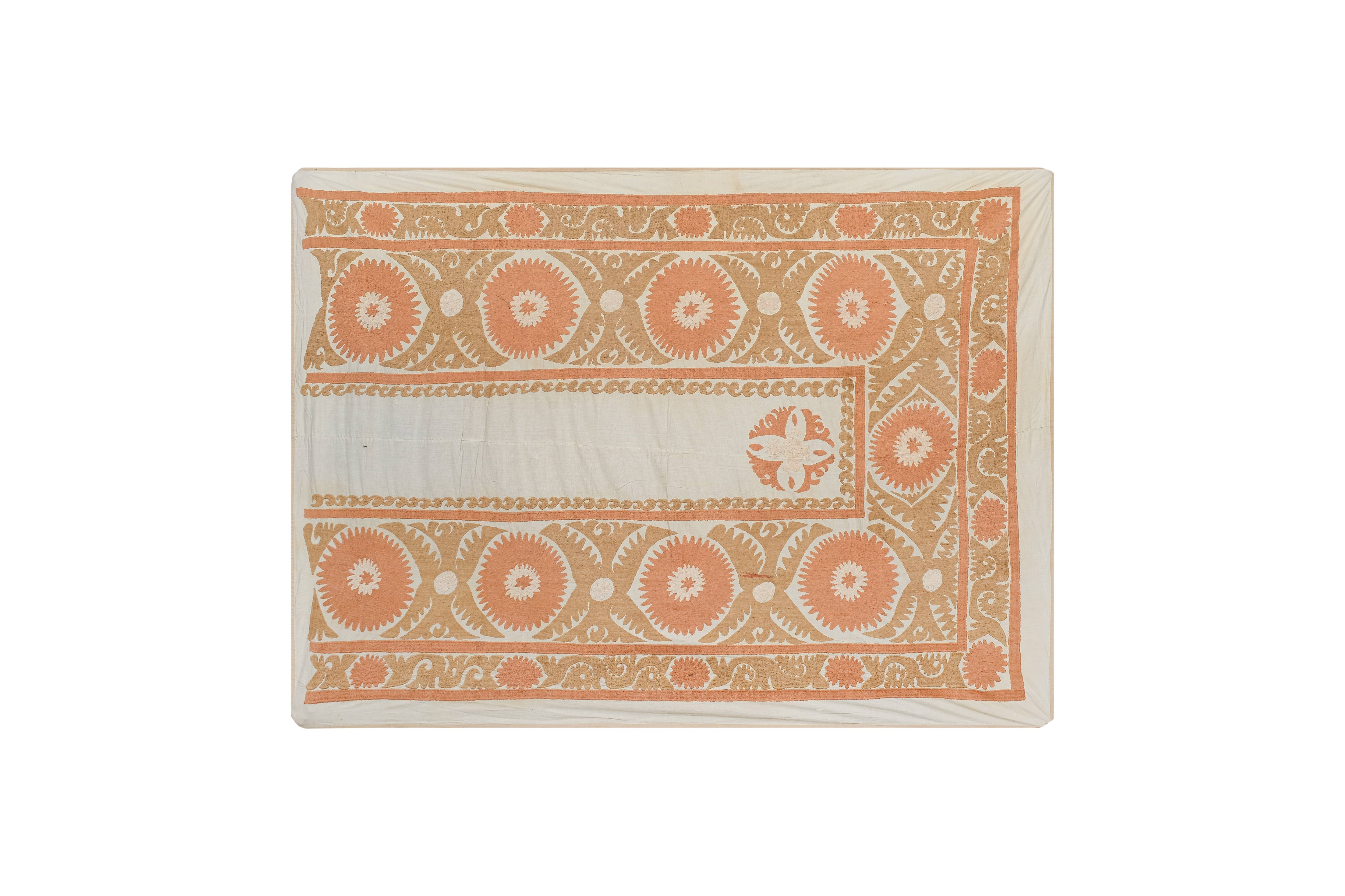Suzani Wall Hanging & Bedspread | 5'5'' x 7'7''