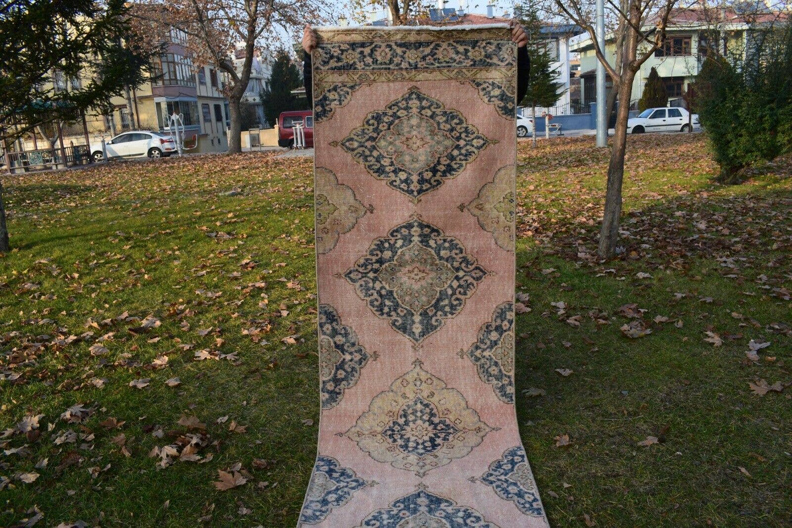 Vintage Oushak Runner 2'10'' x 23'5''