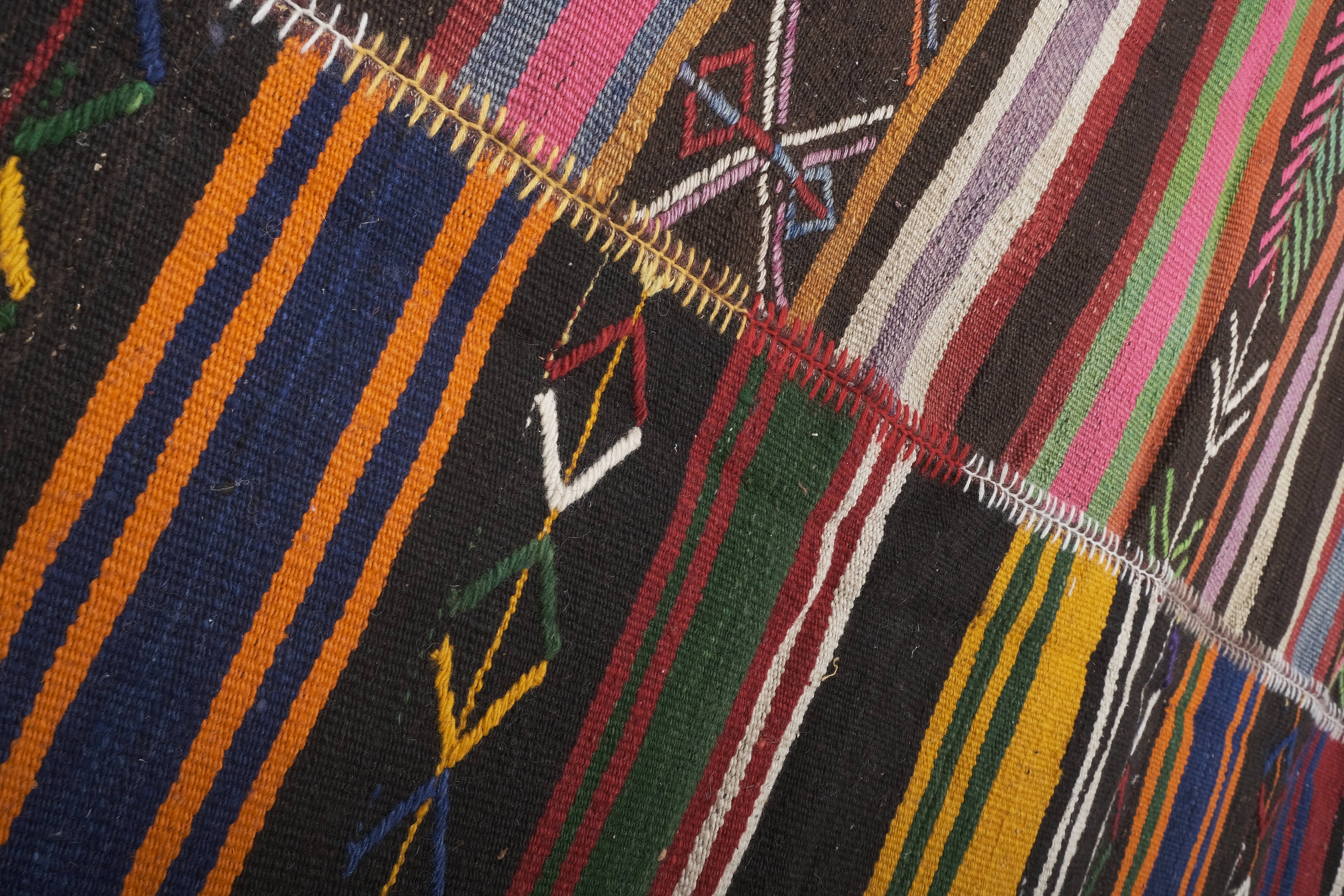 Vintage Turkish Kilim Rug 10' x 11'5''