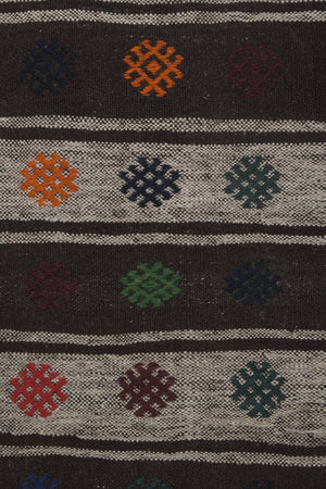 Vintage Turkish Kilim Runner 2'1'' x 6'6''