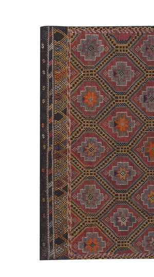 Vintage Kilim Rug 6'4'' x 8'