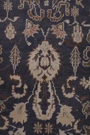 Vintage Turkish Karapinar Rug 4'3'' x 7'2''