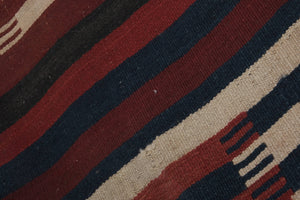 Vintage Turkish Kilim Runner 2'7'' x 23'2''