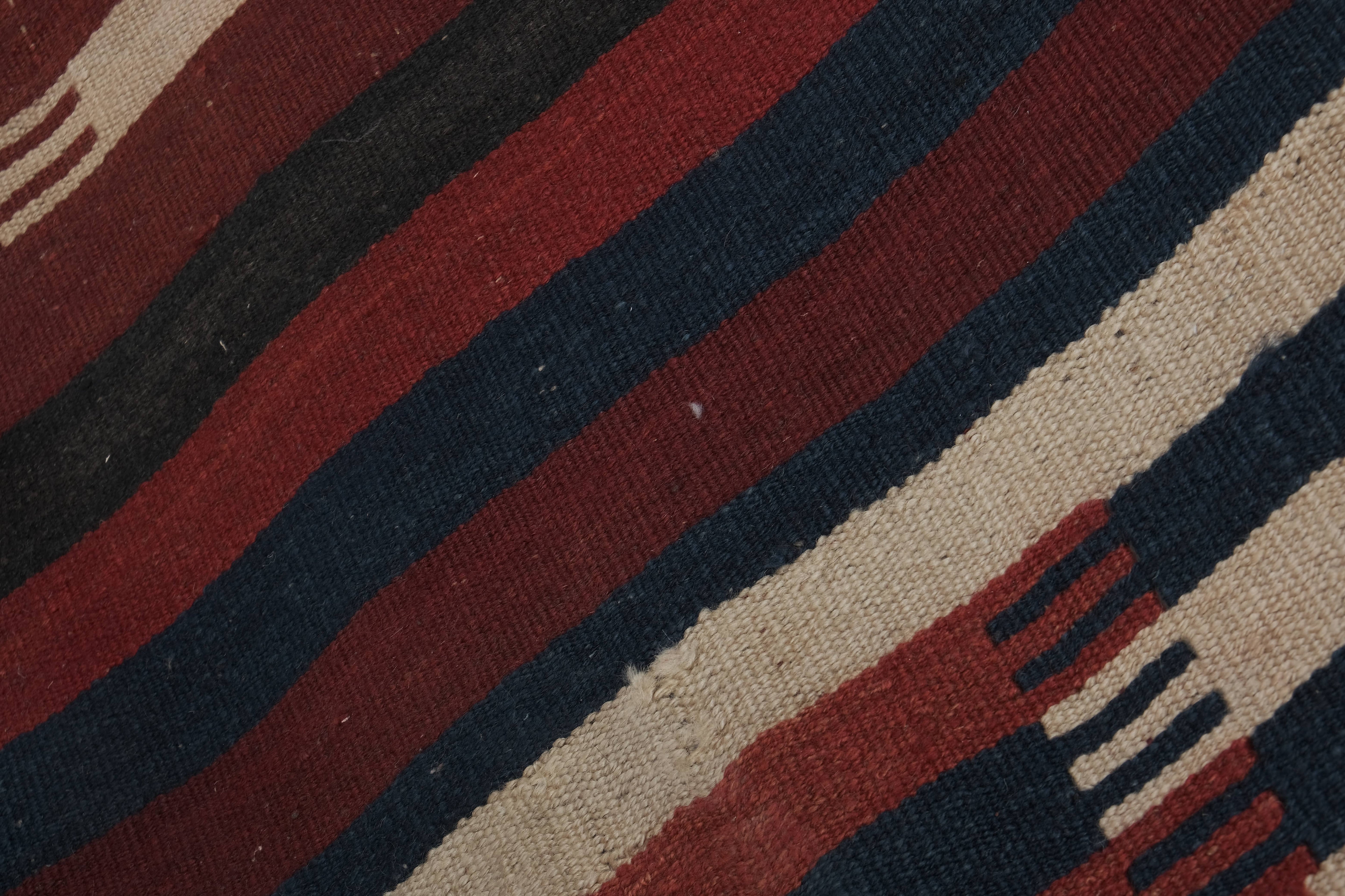 Vintage Turkish Kilim Runner 2'7'' x 23'2''