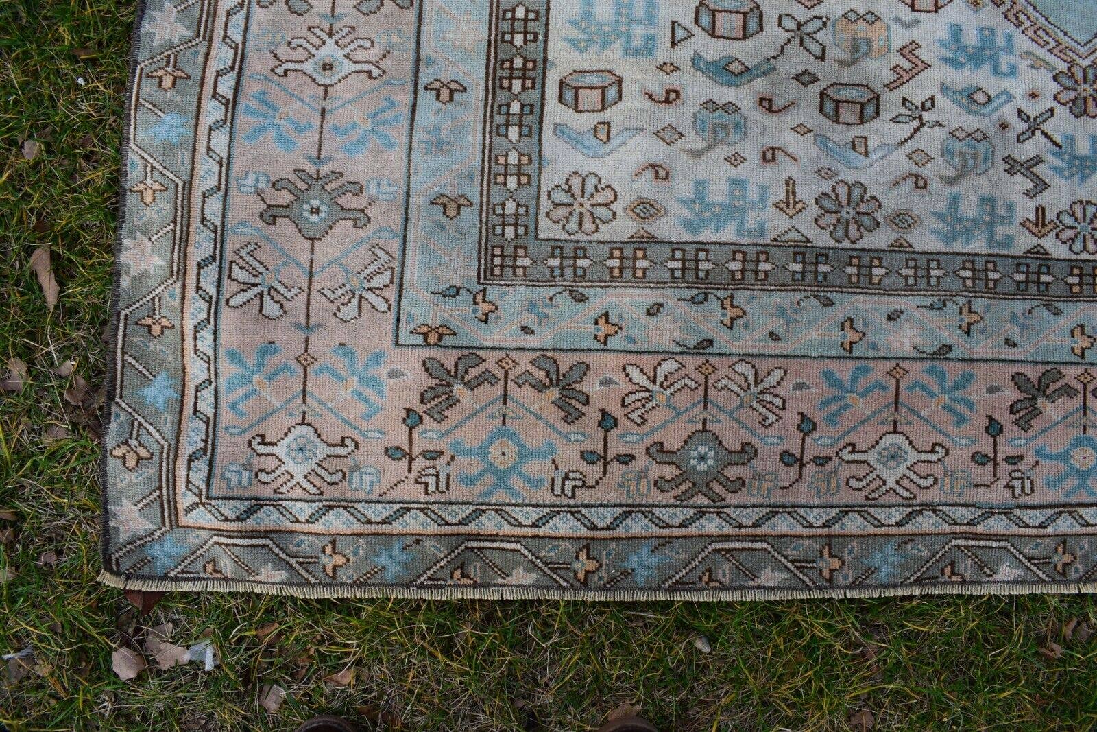 Vintage Oushak Rug 6'1'' x 8'8''