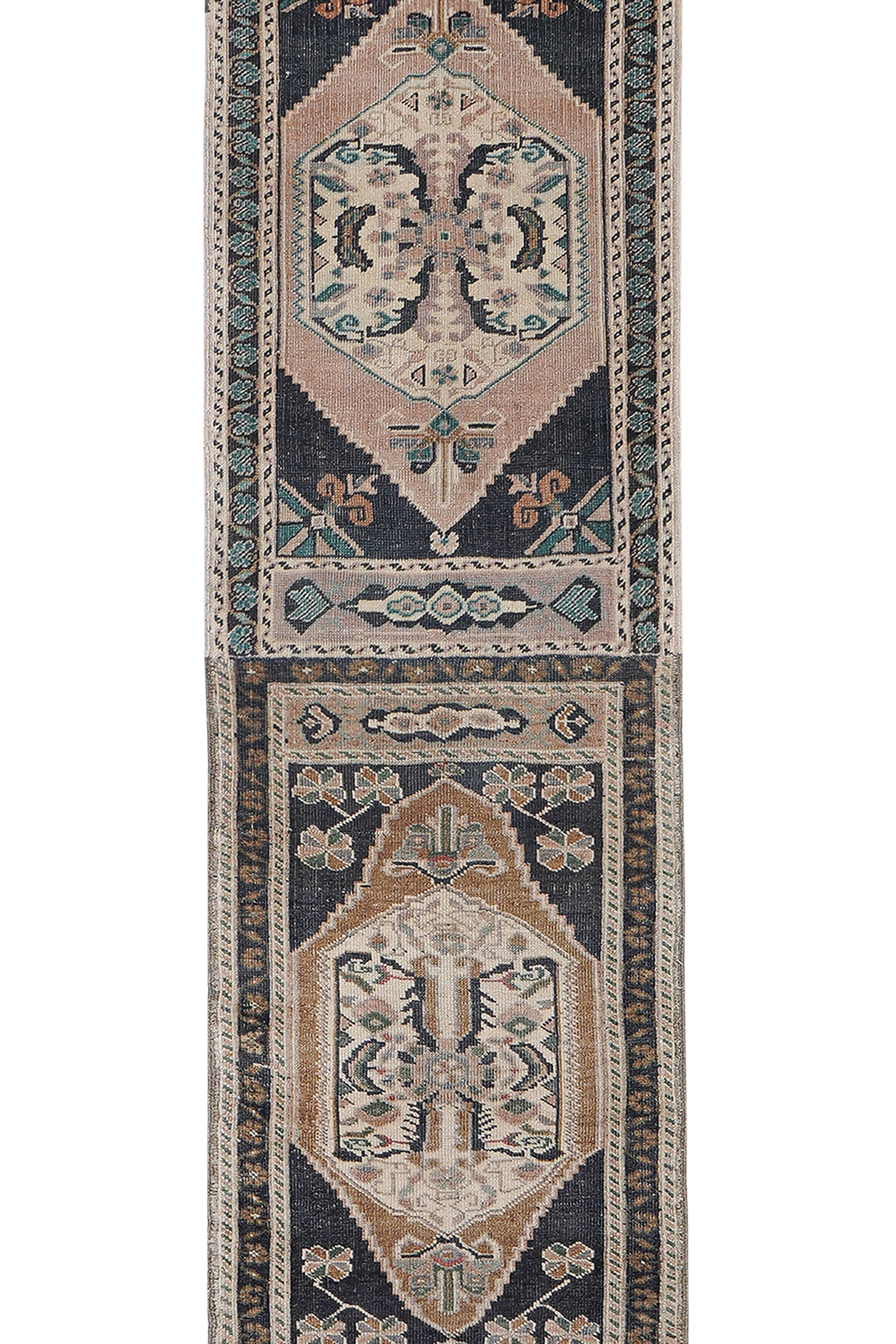 Vintage Turkish Runner Rug 1'9'' x 6'6''