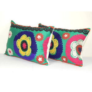 Suzani Pillow Cover Set of 2 | 16'' x 24''