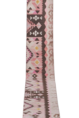 Vintage Turkish Runner Rug 2'4'' x 19'8''