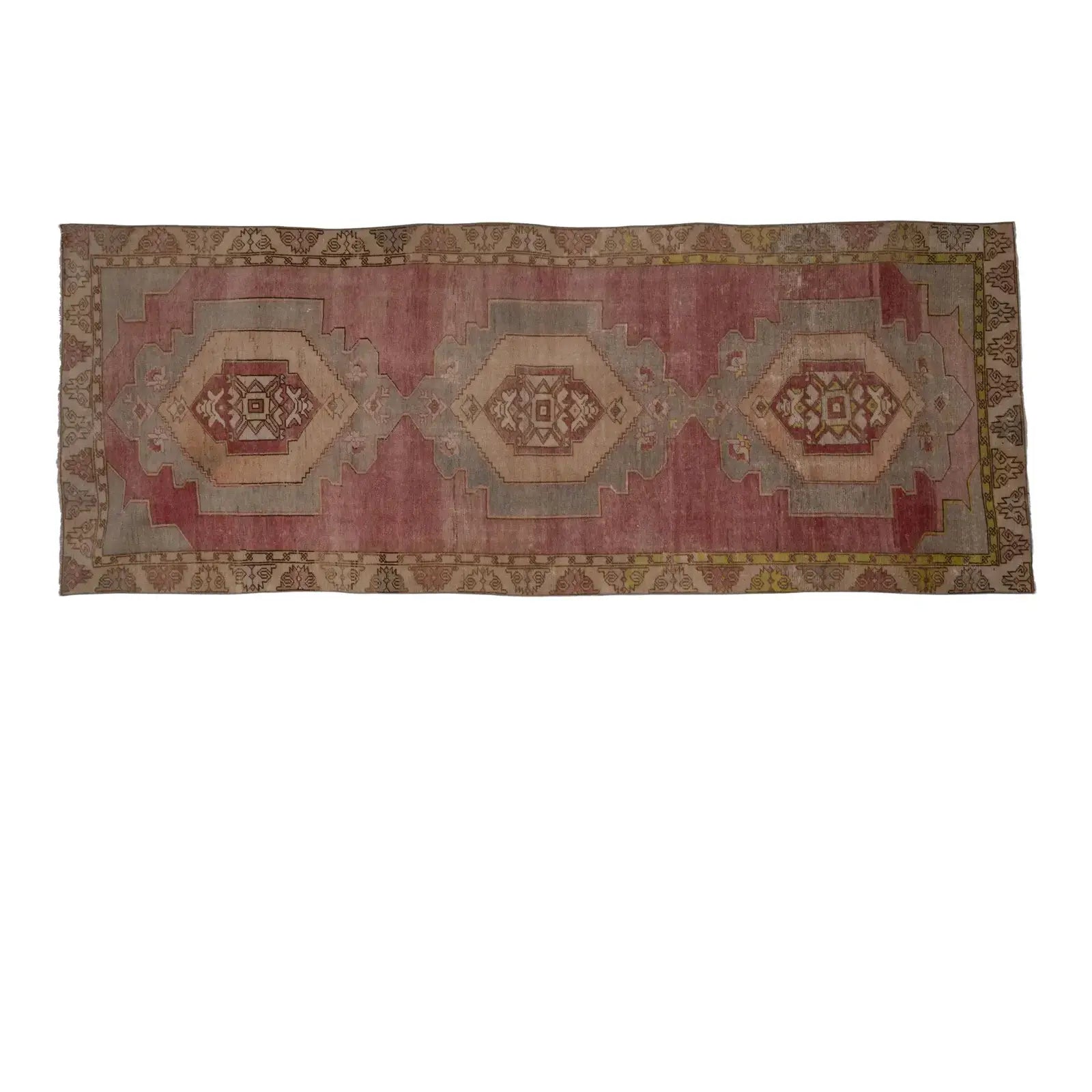 Vintage Oushak Rug 4'7'' x 12'1''