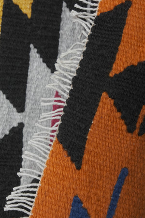 Vintage Turkish Kilim Rug 6'6'' x 9'3''