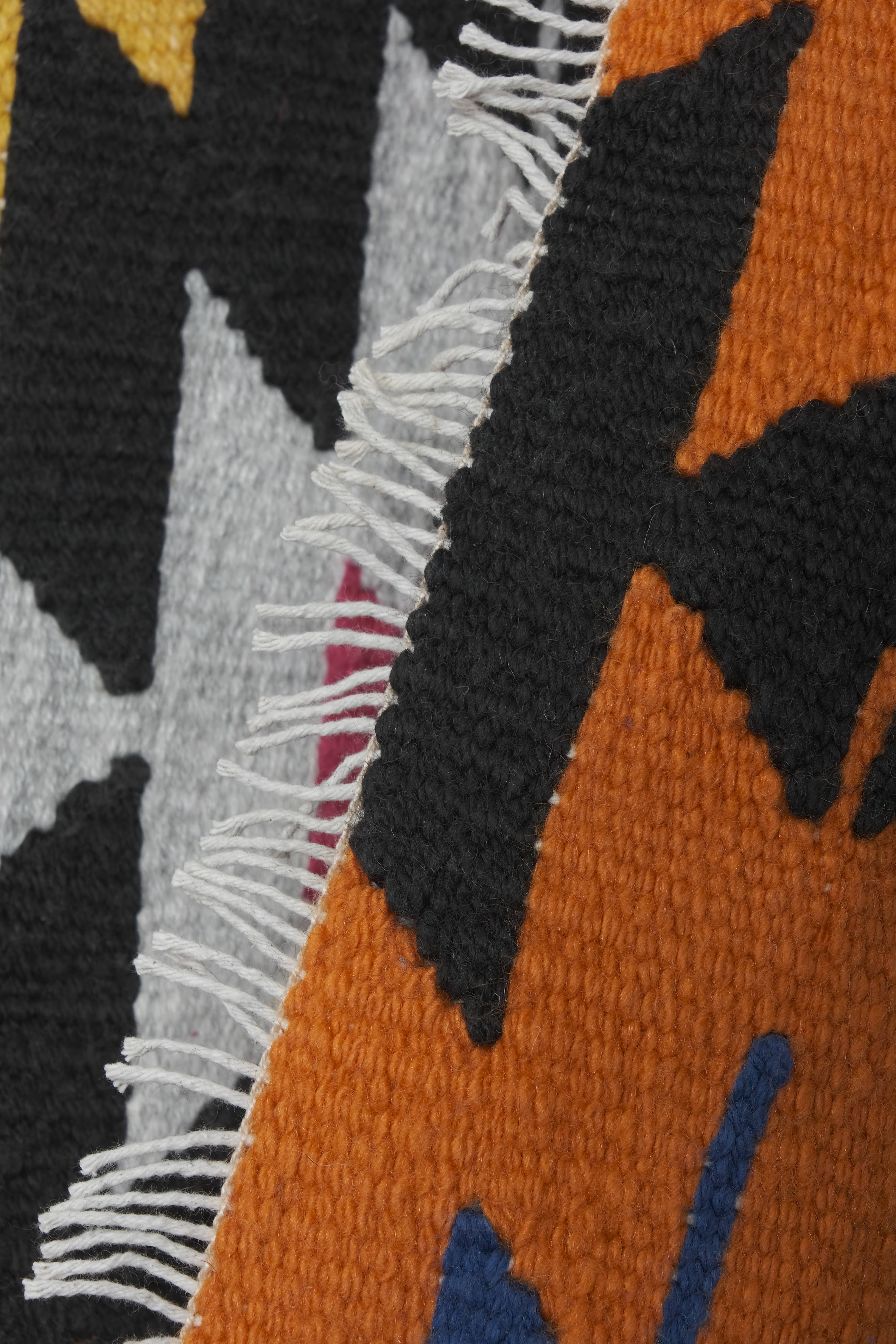 Vintage Turkish Kilim Rug 6'6'' x 9'3''