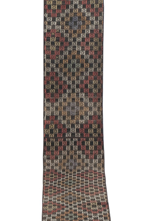 Vintage Kilim Runner 2'2'' x 15'11''
