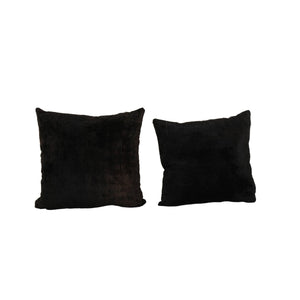 Silk Ikat Velvet Pillow Cover Set of 2 | 15'' x 15''