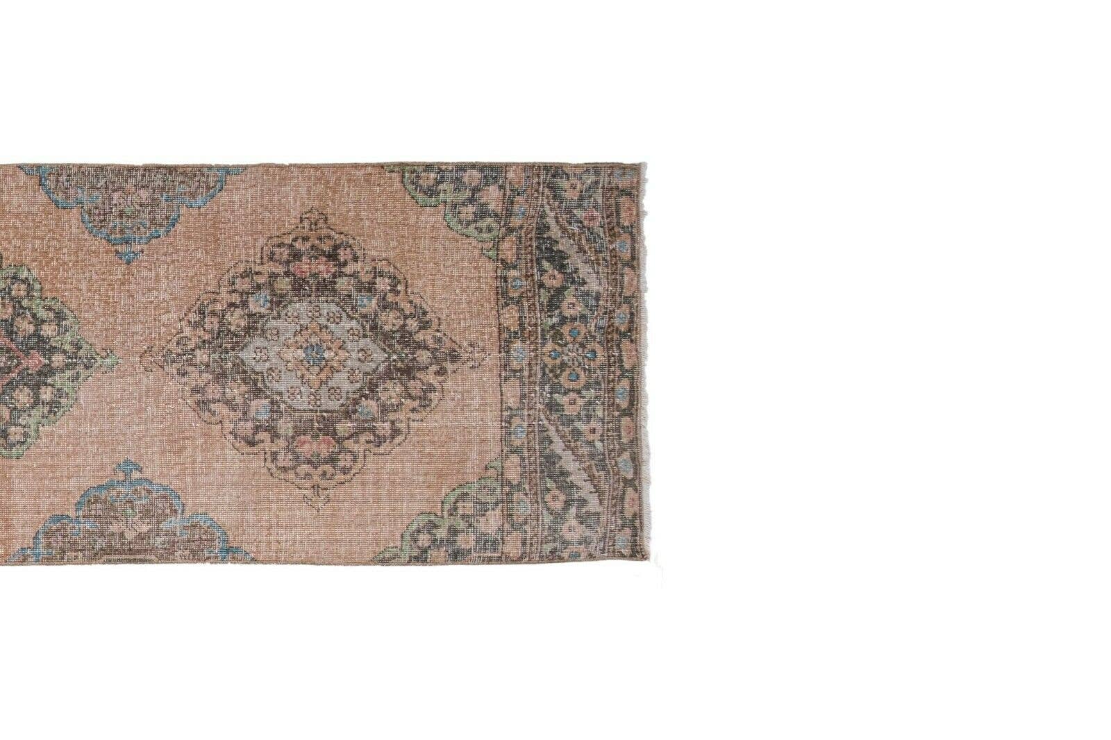 Vintage Turkish Runner Rug 2'7'' x 13'4''