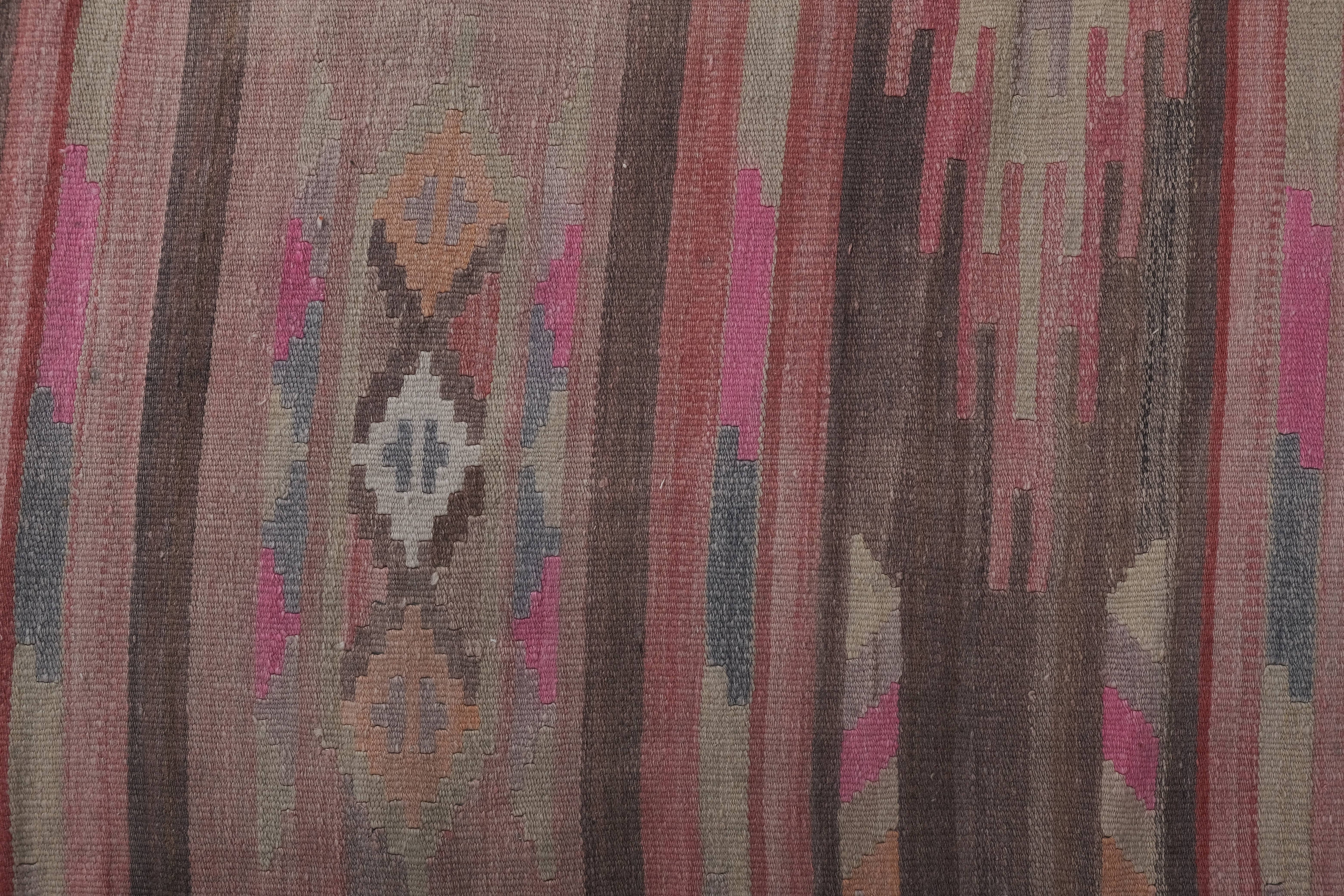 Vintage Turkish Kilim Runner 2'6'' x 20'11''