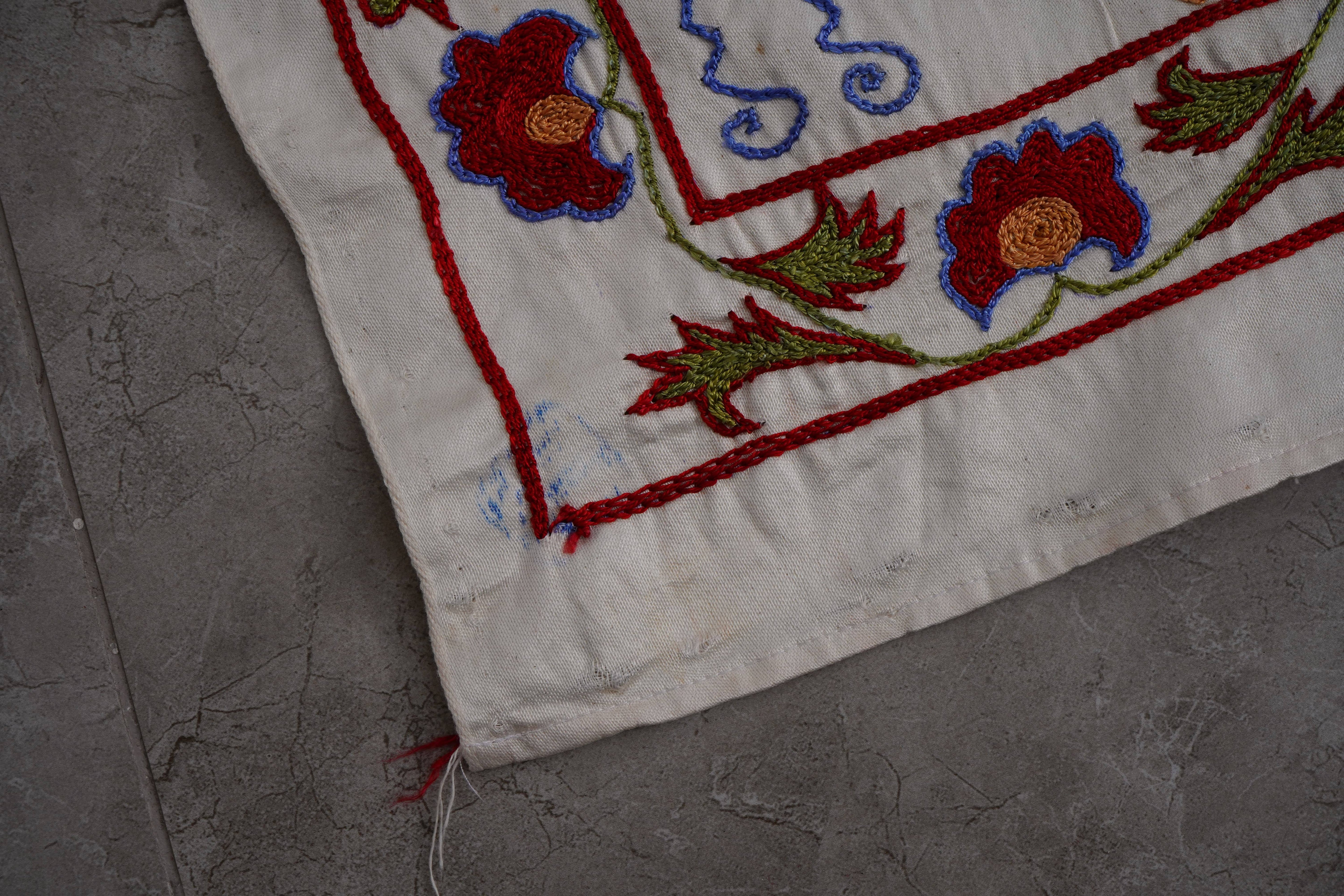 Suzani Wall Hanging & Bedspread | 1'8'' x 6'1''