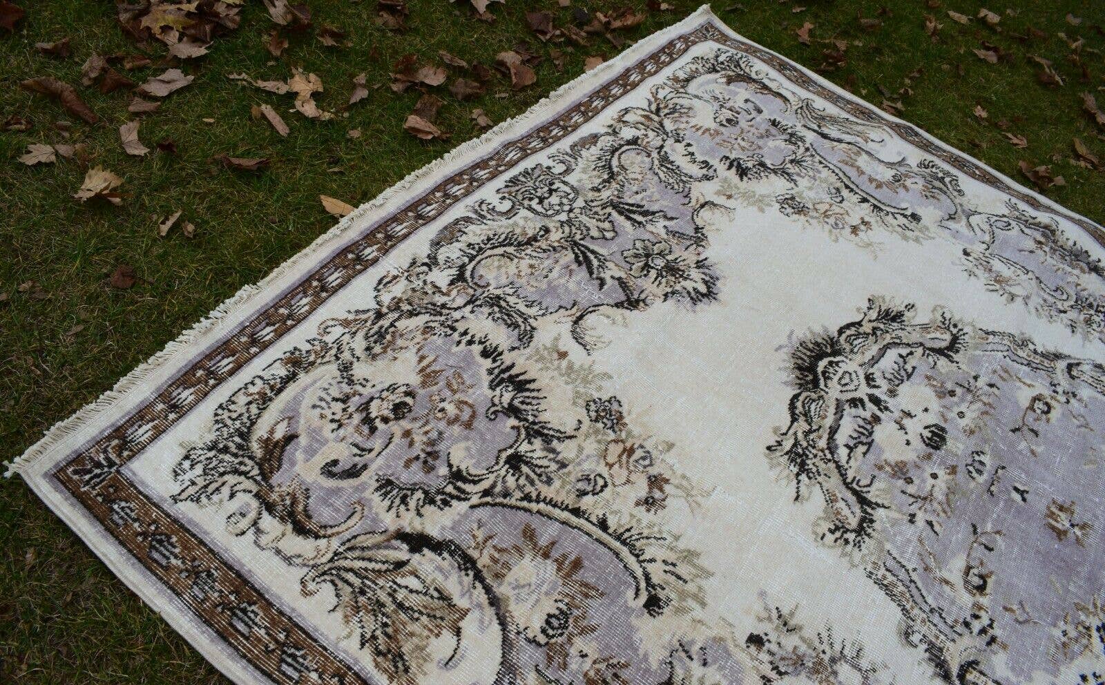 Vintage Turkish Rug 6'11'' x 10'4''