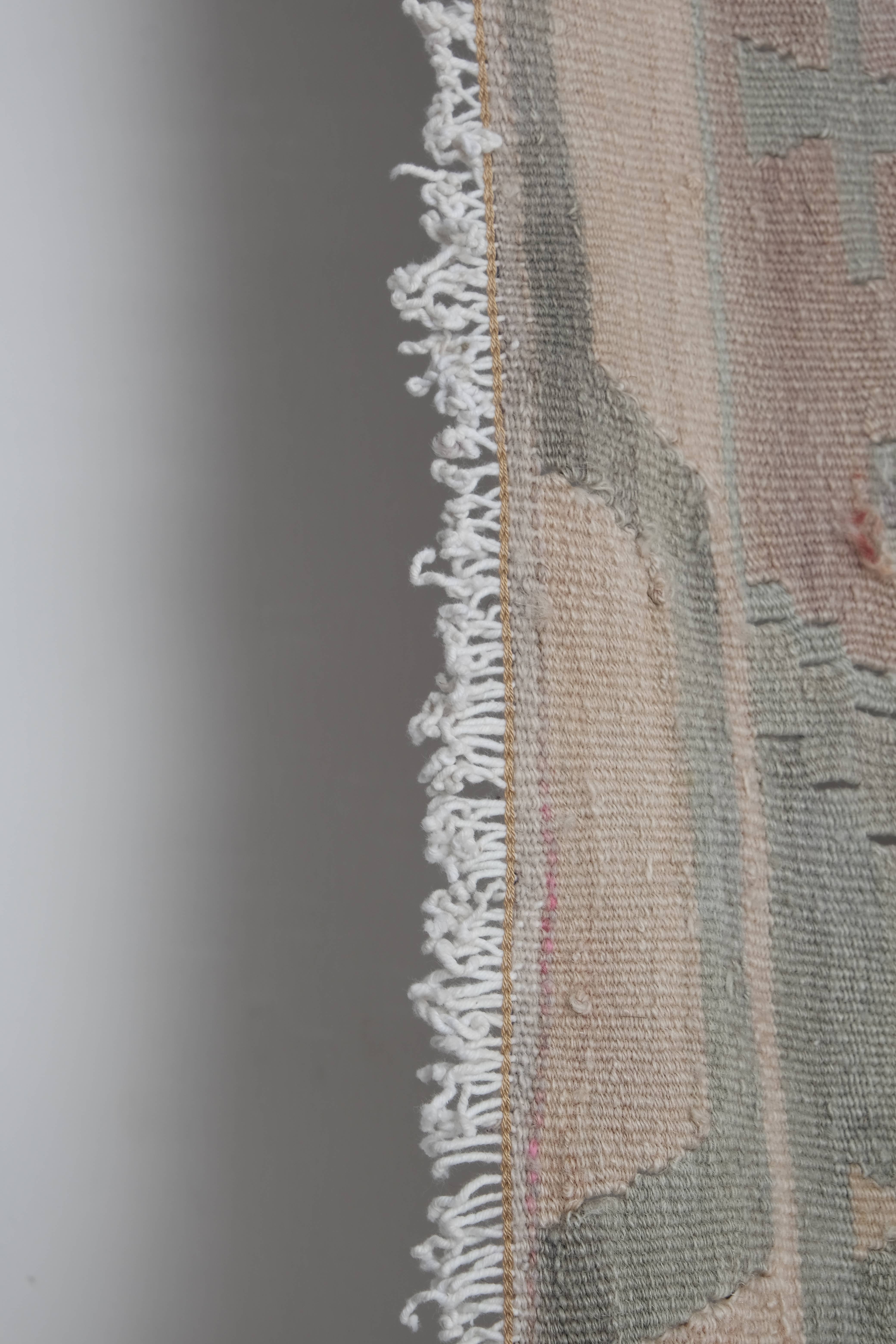 Vintage Turkish Kilim Runner 4'8'' x 13'9''