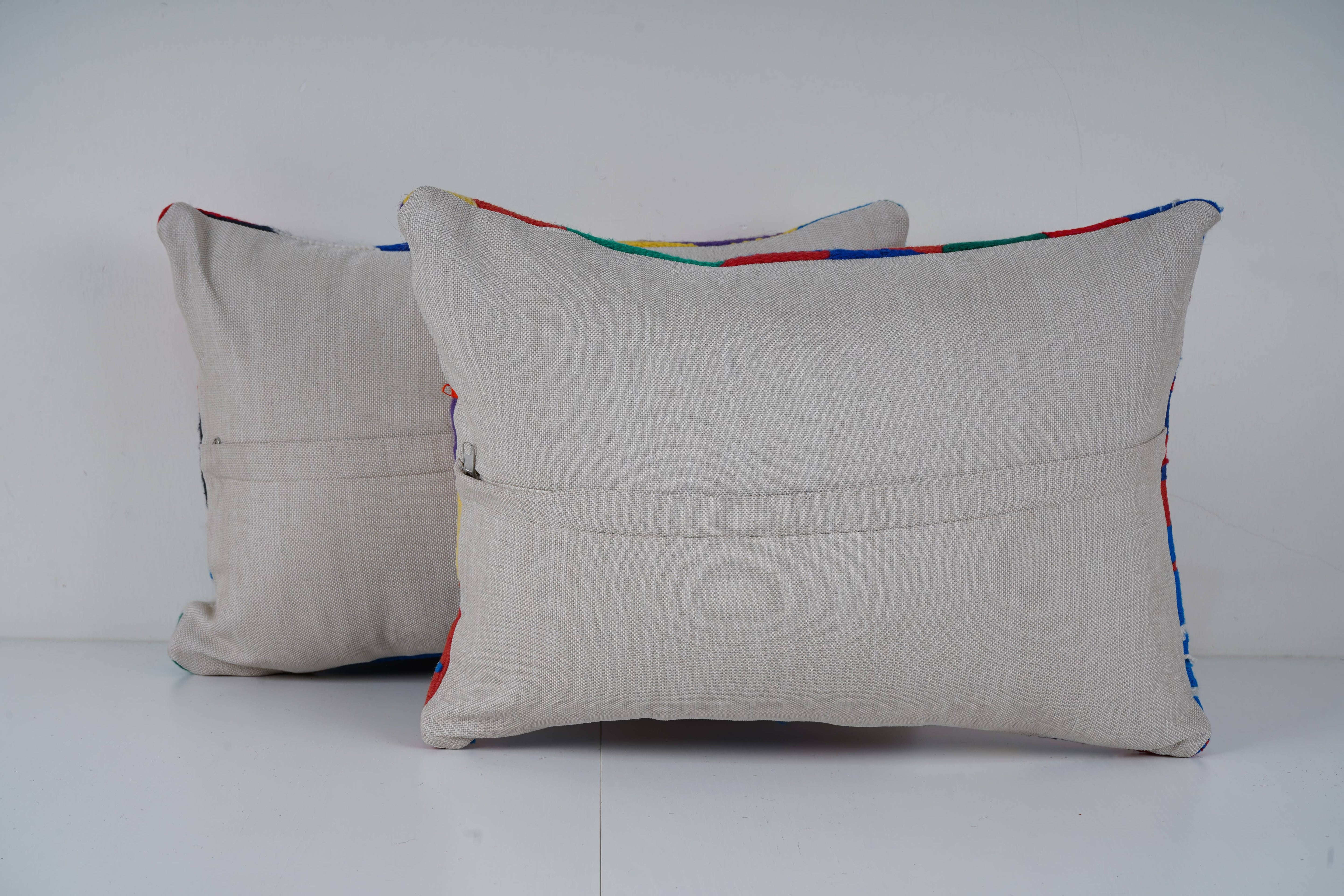 Kilim Pillow Cover Set of 2 | 14'' x 20''