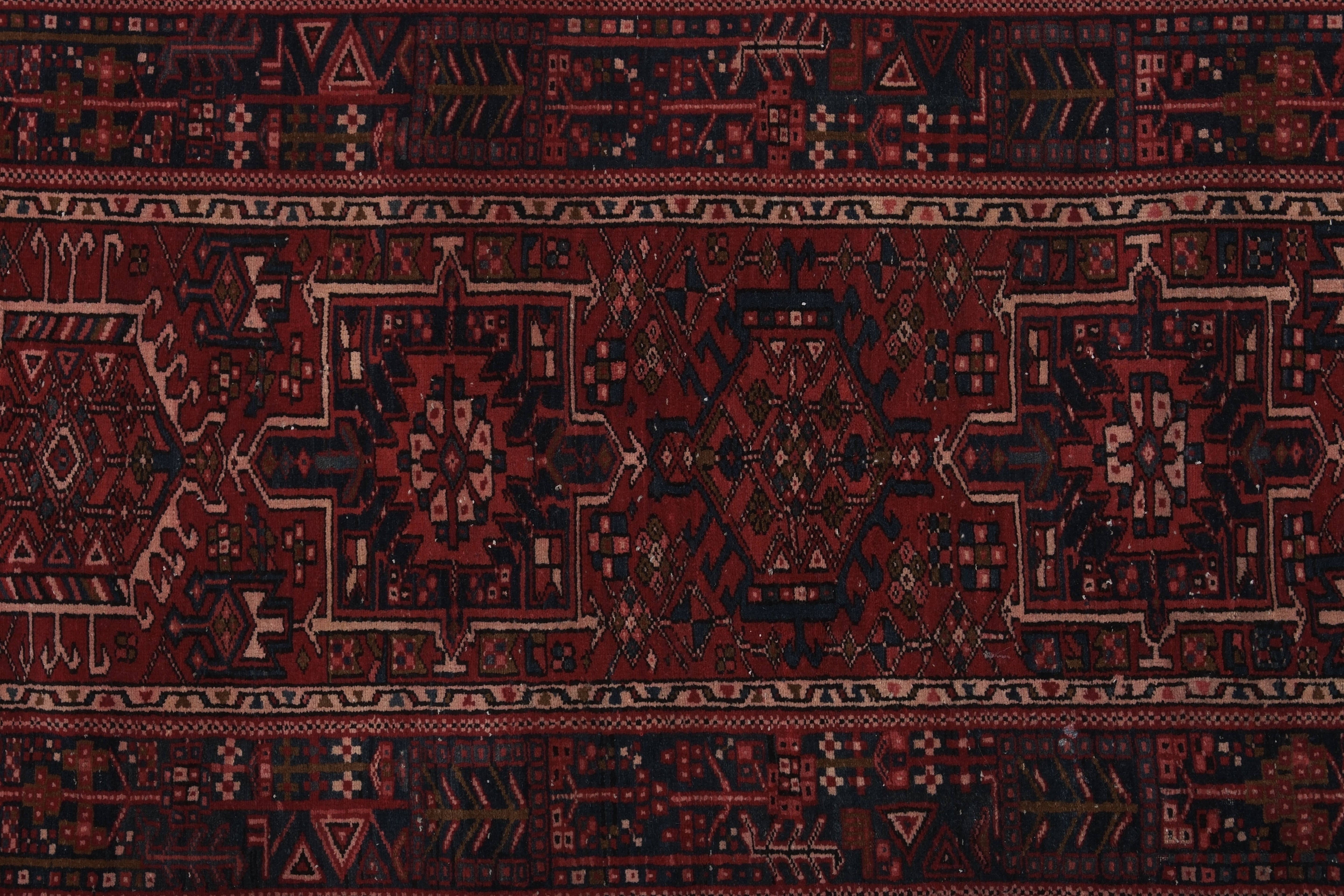 Vintage Turkish Anatolian Runner Rug 3'8'' x 10'8''