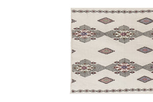 Vintage Turkish Kilim Runner 3' x 6'11''