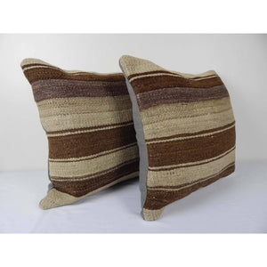 Kilim Pillow Cover Set of 2 | 18'' x 18''