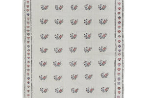 Vintage Turkish Kilim Rug 5'1'' x 6'11''
