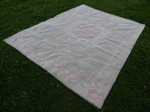 Vintage Kars Oushak Rug 6'10'' x 8'9''