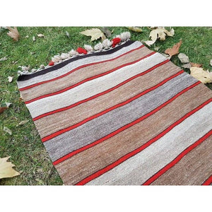 Vintage Turkish Runner Rug 2' x 30'6''