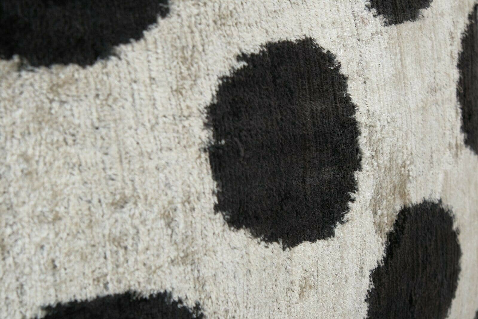Silk Ikat Velvet Pillow Cover Set of 2 | 16'' x 16''