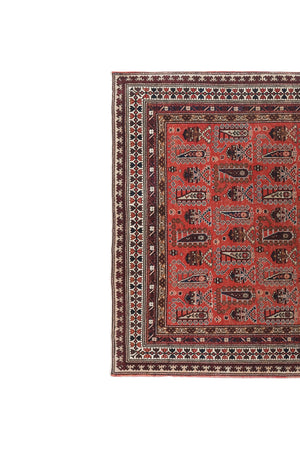 Vintage Caucasian Rug 4'7'' x 6'9''
