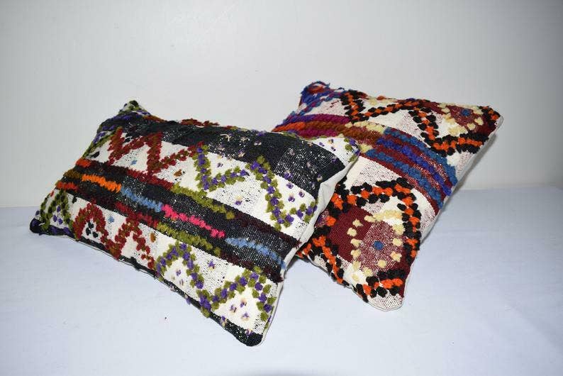 Kilim Pillow Cover Set of 2 | 16'' x 16''